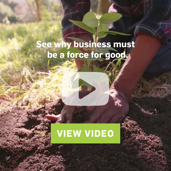 Why business must be a force for good